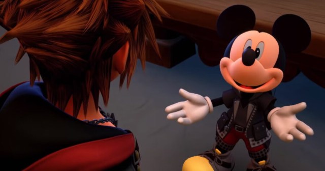 Sora Accused of Lowering Standards by Wearing Hoodie and Shorts in Presence of King Mickey