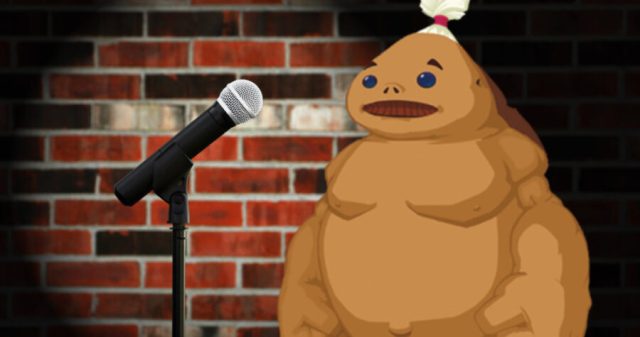 Goron City Open Mic on Tenth Consecutive Comic Testing Bit About Rocks