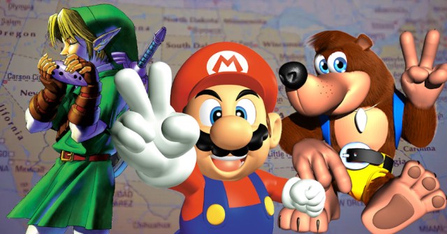 What Is the Most Popular N64 Game in Each State?