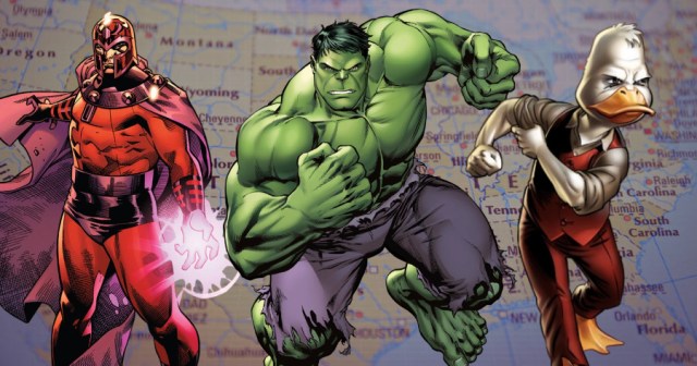 Who Is Every State’s Favorite Marvel Comic Book Character?