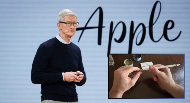 Visibly Stoned Tim Cook Demonstrates How to Fix End of Joint With Apple Pencil