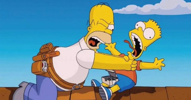 ‘Simpsons’ Writers Confirm Homer Will Now Only Beat Bart With a Belt