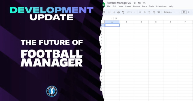 SEGA Announces Football Manager 2025 Just Shared Google Sheet Now
