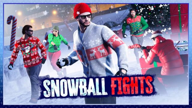 How To Pick Up A Snowball In GTA 5 Online
