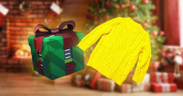 Loot Box Under Christmas Tree Contains Hideous Cosmetic You’ll Never Wear