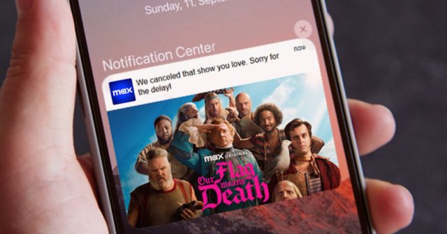 Max Apologizes for Taking so Long to Cancel Show People Love