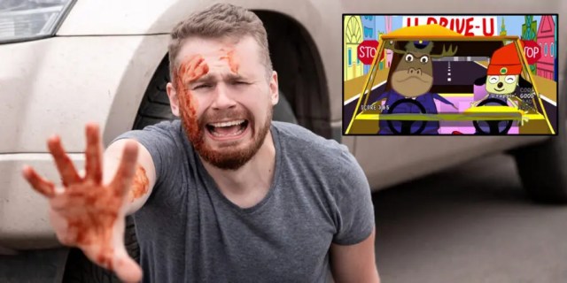 I Taught My Son to Drive Using the PaRappa Song! Here’s Who He Killed