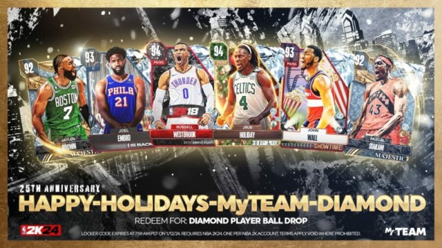 NBA 2K24 Locker Codes January 2024