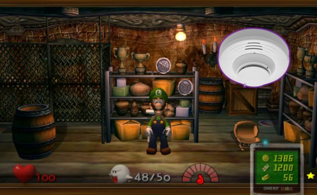 Luigi’s Mansion Immediately Condemned After Installation of Carbon Monoxide Detectors