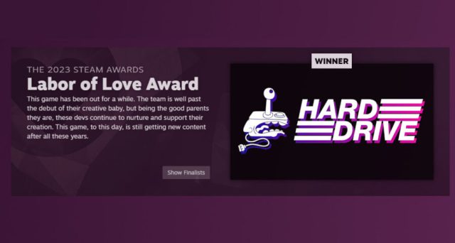 This Article Wins Labor of Love Award