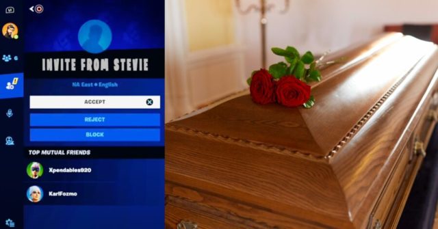 But What if It Works? Dead Friend Invited to Fortnite Party