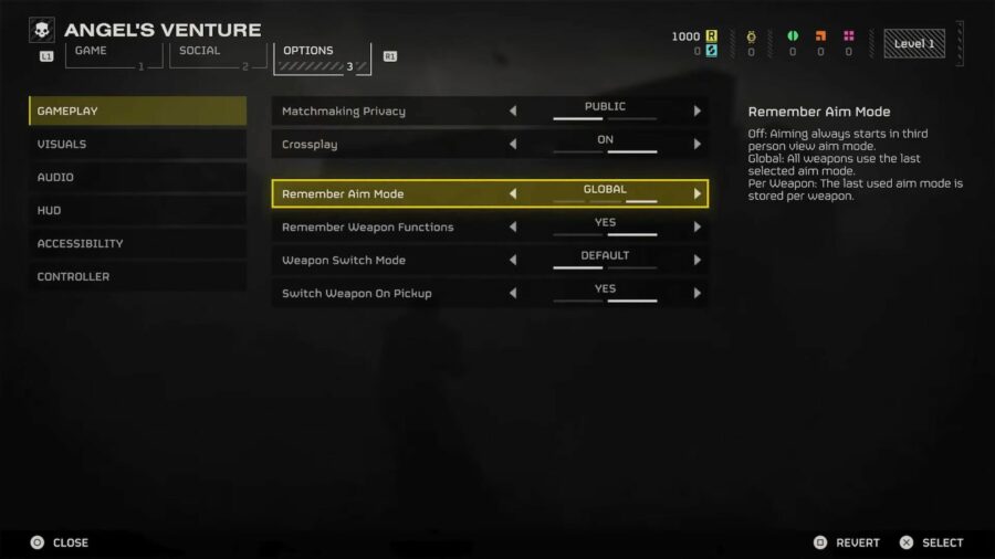 Helldivers 2 Remember Aim Mode