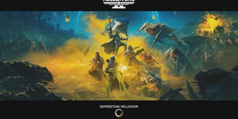 Helldivers 2 Defrosting Helldiver