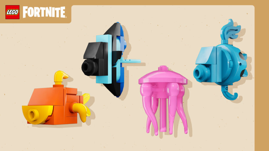 Lego Fortnite Fishes