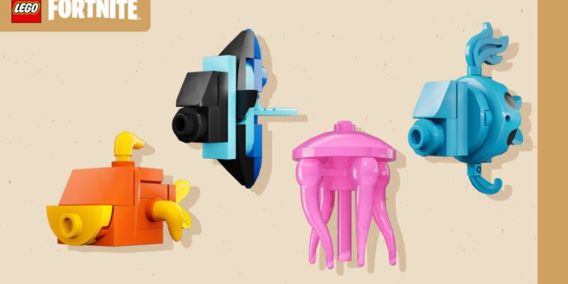 Lego Fortnite Fishes