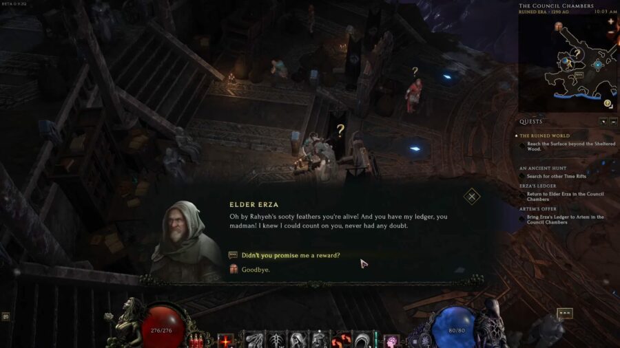 Last Epoch Ezra's Ledger Choice