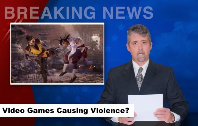 Conservative News Media in Talks to Remake Classic “Video Games Cause Gun Violence” Talking Points