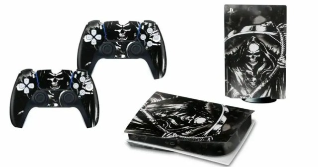 PS5 Going Through Midlife Crisis Gets Heinous New Skin Decals