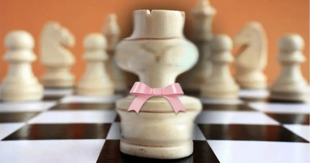 Chess Courts Female Players With New Busty Rook, Complete With Pink Bow