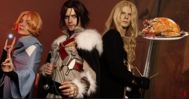 True Castlevania Cosplayer Only Eating Full Turkeys Found Inside Walls