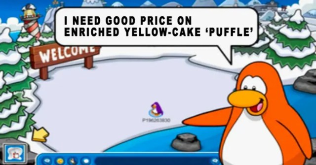 Derelict Club Penguin Server Now Being Used Almost Exclusively For Black Market Arms Deals
