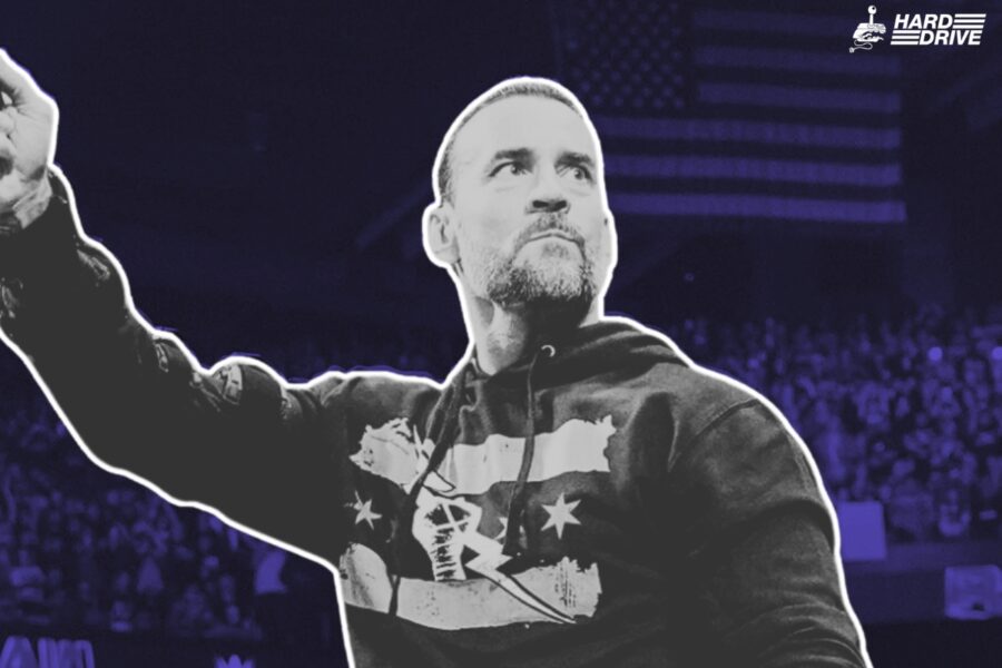 CM Punk Microphone WWE News Hard Drive
