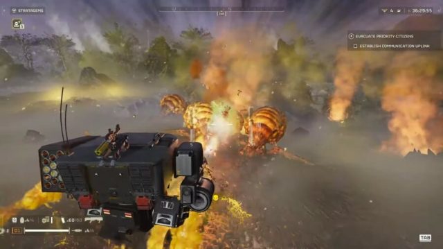 Helldivers 2 Reload Ammo Mech Exo-45 Patriot Exosuit