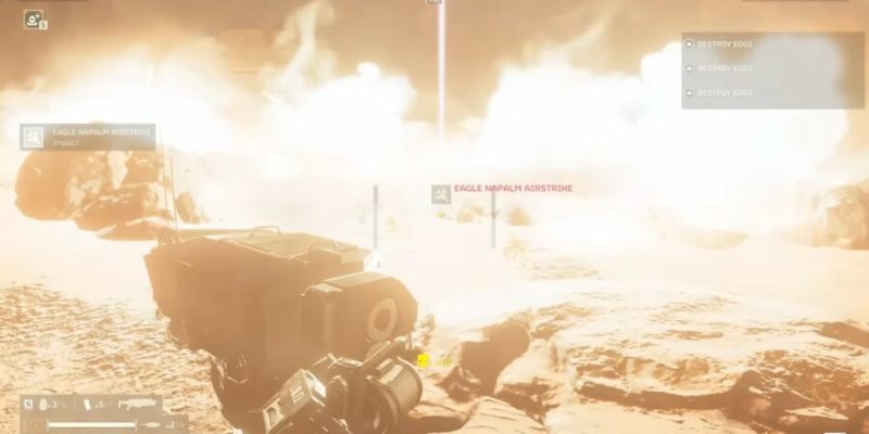 Helldivers 2 Exo-45 Patriot ExoSuit Firewalker