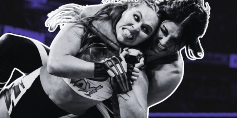 Ronda Rousey Headlock Match WWE News Hard Drive