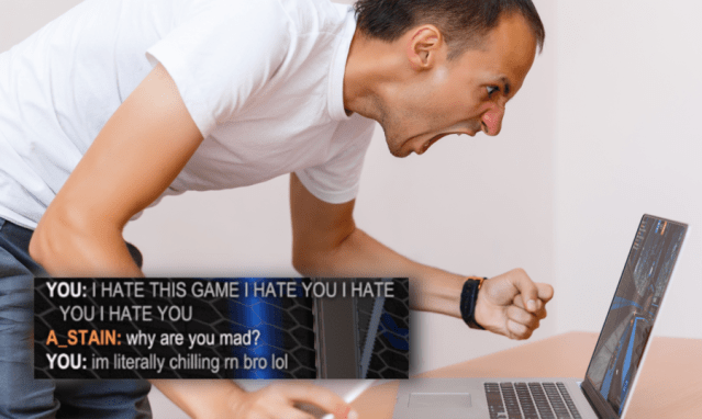 Cool as a Cucumber: This Rocket League Player Started Typing in All Lowercase When His Opponent Accused Him of Being Mad