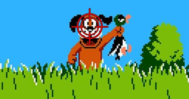 Cop Playing ‘Duck Hunt’ Just Keeps Shooting the Dog