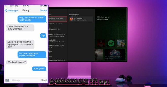Supposedly Busy Friend Mysteriously Online and in a Party