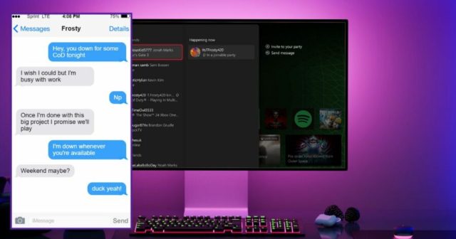 Supposedly Busy Friend Mysteriously Online and in a Party