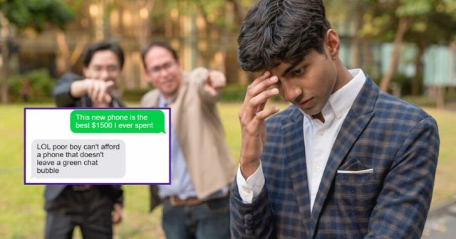 Man Who Spent $1500 on Most Advanced Phone Ever Built Still Called Poor for Making Group Chat Green