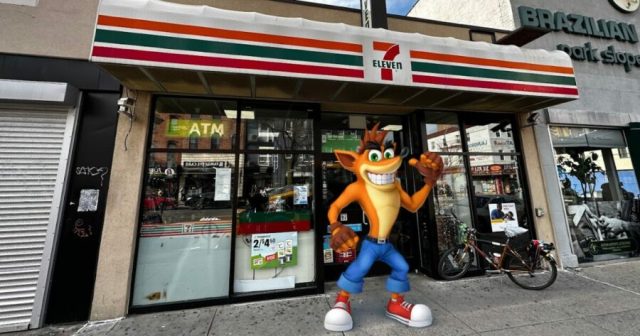Crash Bandicoot Once Again Asked to Put on Shirt or Leave 7-Eleven