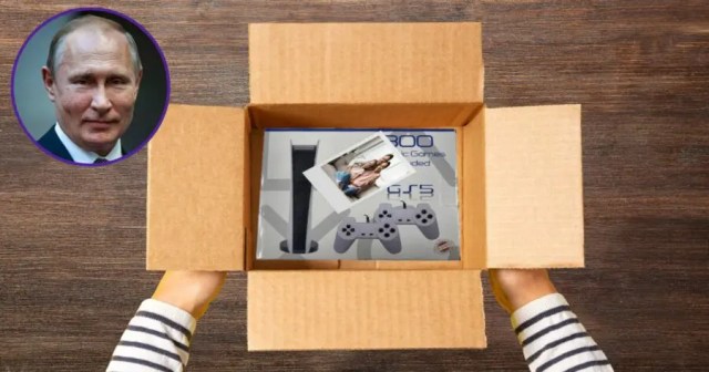 Putin Sends Console Prototype to Games Journalists Along With Pictures of Their Families