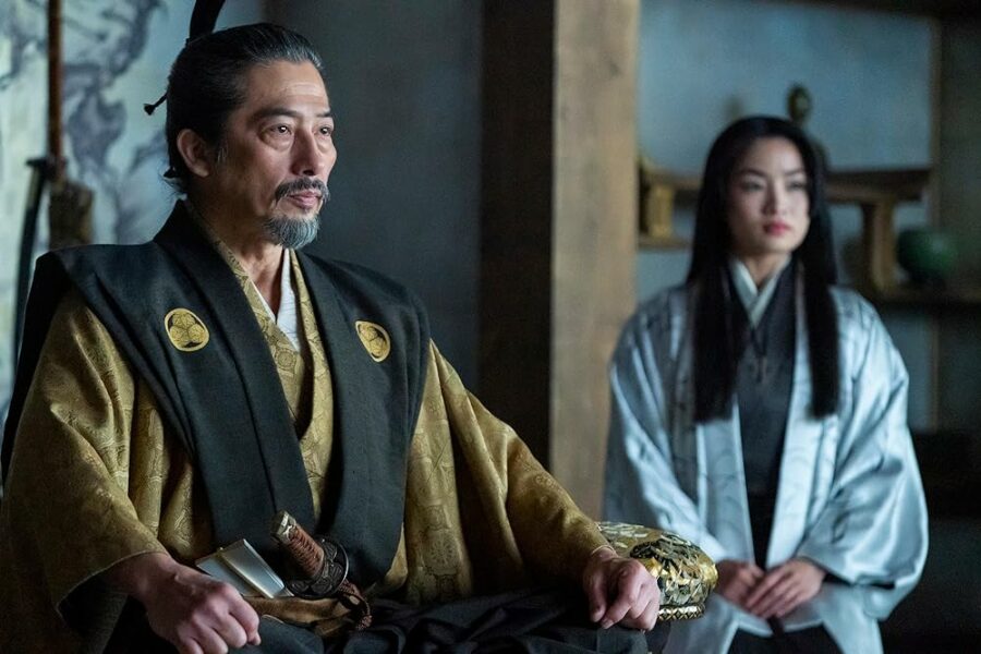Shogun TV Season 1 Episode 10 Hiroyuki Sanada, Anna Sawai