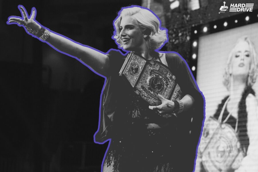 Toni Storm AEW Dynasty News Hard Drive