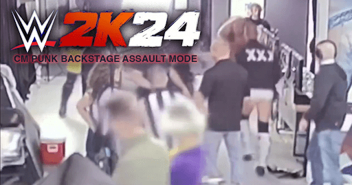 WWE 2K24 to Add CM Punk Backstage Assault Mode
