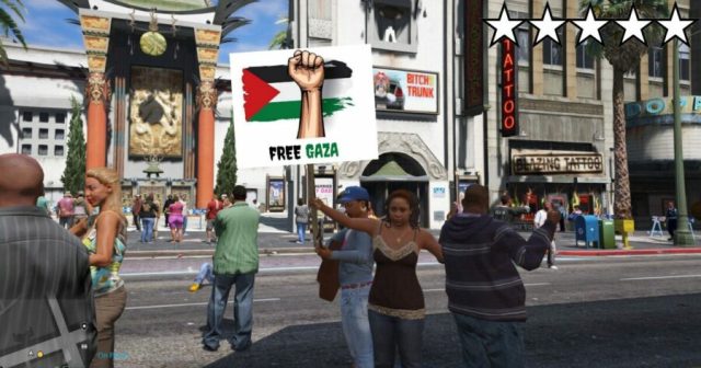 GTA Character Immediately Gets 5 Stars After Expressing Sympathy for Palestine