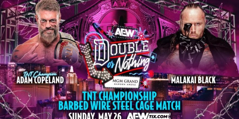 AEW Double or Nothing 2024 Adam Copeland vs Malakai Black