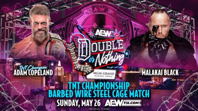 AEW News: Adam Copeland and Malakai Black have BRUTAL barbed wire cage match