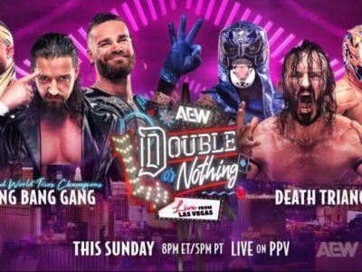 AEW Double or Nothing 2024 Bang Bang Gang vs Death Triangle