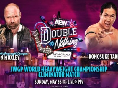 AEW Double or Nothing 2024 Jon Moxley vs Konosuke Takeshita