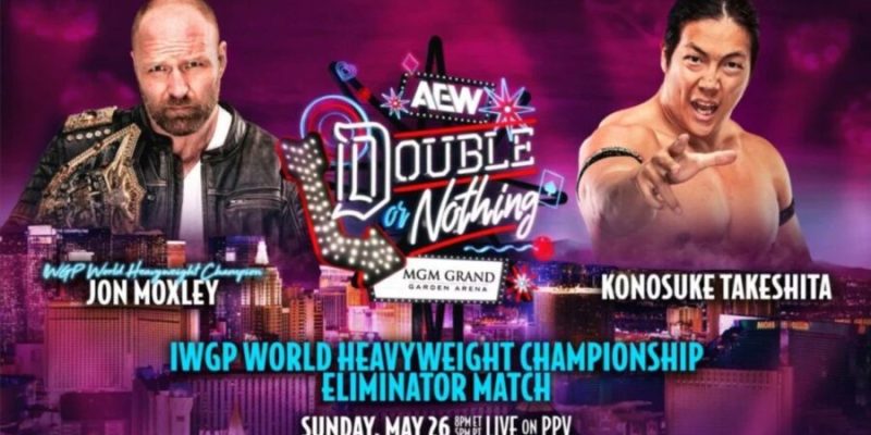 AEW Double or Nothing 2024 Jon Moxley vs Konosuke Takeshita