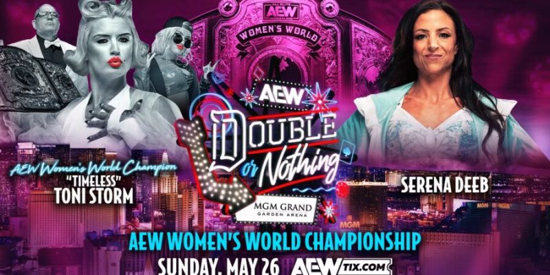 AEW Double or Nothing 2024 Toni Storm vs Serena Deeb
