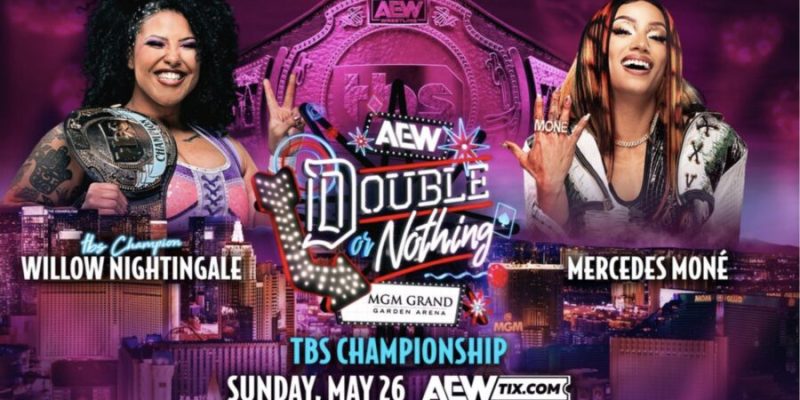 AEW Double or Nothing 2024 Willow Nightingale vs Mercedes Mone