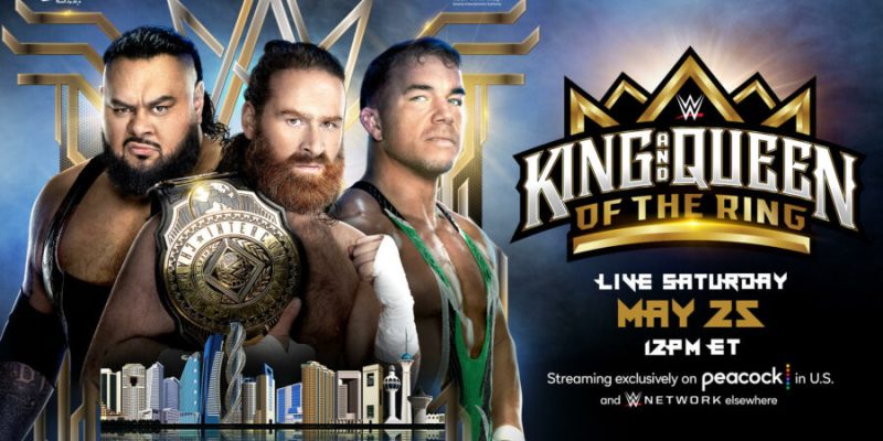 Sami Zayn vs Bronson Reed vs Chad Gable WWE King and Queen of the Ring
