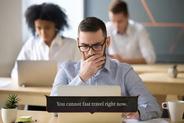 Cryptic Calendar Invite From Boss Blocking Fast Travel