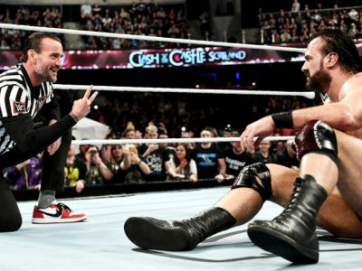 CM Punk Referee Drew McIntyre